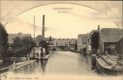 Spuihaven Dordrecht, Netherlands Benelux Countries Postcard Postcard