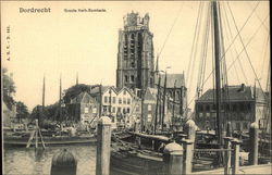 Groote Kerk-Bomkade Postcard