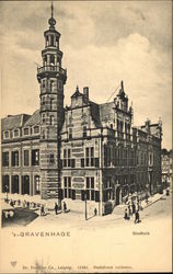 Stadhuis Gravenhage (The Hauge), Netherlands Benelux Countries Postcard Postcard