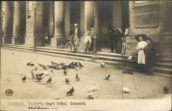 Uffizi Gallery Postcard