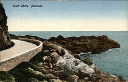 South Shore and Coastal Road Postcard