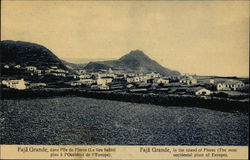 Faja Grande, in the Island of Flores (The most occidental Place of Europe) Lajes das Flores, Portugal Postcard Postcard Postcard