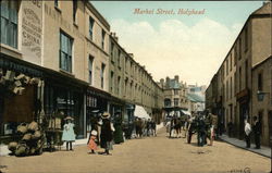 Market Street Holyhead, Wales Postcard Postcard