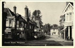 Church Street, Wargrave Postcard