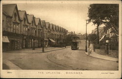 The Uplands, Swansea Wales Postcard Postcard