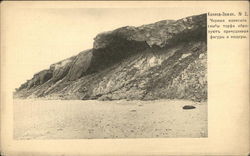 Cliffs, Beach Postcard