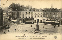 Place Dussonbs Limoges, France Postcard Postcard