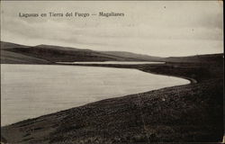 Lagunas en Tierra del Fuego Magallanes, Chile Postcard Postcard