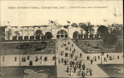 Irish International Exhibition, 1907 Dublin, Ireland Postcard Postcard