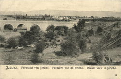 Distant View Of Jericho. Palestinian Territories Middle East Postcard Postcard