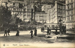 Piazza "Amedeo" Postcard