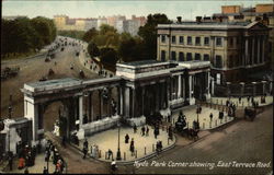 Hyde Park Corner Showing East Terrace Road London, United Kingdom Postcard Postcard