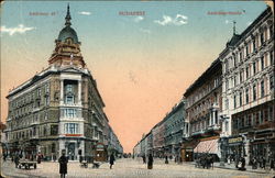 View of Budapest Hungary Postcard Postcard