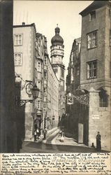 Sailergasse Innsbruck, Austria Postcard Postcard