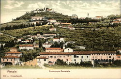 Panorama Generale Di Fiesole Postcard