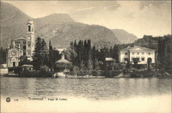 Lake Como Tremezzo, Italy Postcard Postcard