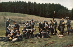 German Boy Scouts Germany Postcard Postcard