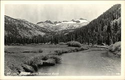 Lyell Head Waters, Tuolumne River Postcard