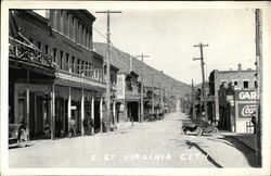 C Street Virginia City, NV Postcard Postcard Postcard