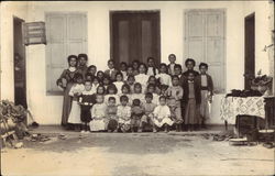 Mrs. Badaros School Children Mt. Lebanon, Syria Middle East Postcard Postcard Postcard