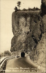 Oneonta Tunnel, Columbia River Highway Oregon Postcard Postcard Postcard