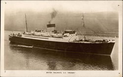 British Railways SS "Arnhem" Postcard