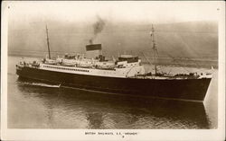 British Railrays, S. S. Arnhem Boats, Ships Postcard Postcard Postcard