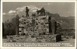 Snowbeard the Dutchman Monument Apache Junction, AZ Postcard Postcard Postcard