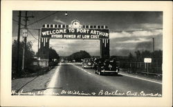 Welcome Arch Port Arthur, ON Canada Ontario Postcard Postcard Postcard