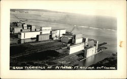 Grain Terminals at Point Arthur Postcard