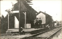 B&MRR, Wayside Inn Station Sudbury, MA Depots Postcard Postcard Postcard