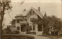 Large Residence, 103 Woburn Street Massachusetts Buildings Postcard Postcard Postcard