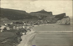 View of Town Postcard