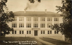 The Warner Science Building Postcard