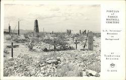 Portion of Famous Boothill Cemetery Tombstone, AZ Postcard Postcard Postcard