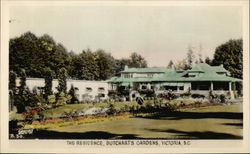 The Residence, Butchart's Gardens Victoria, BC Canada British Columbia Postcard Postcard Postcard