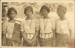 Four Filipino Women Philippines Southeast Asia Postcard Postcard Postcard