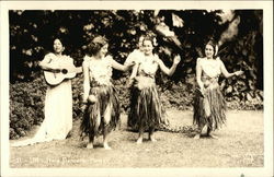 Beautiful Hawaiian Women Postcard Postcard Postcard