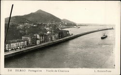 Portugalete - Muelle de Churruca Bilbao, Spain Postcard Postcard Postcard