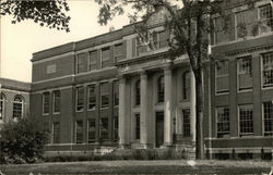 Front View of Roslindale High School Boston, MA Postcard Postcard Postcard