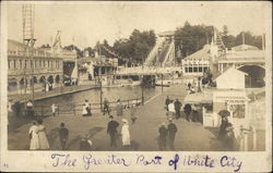 White City Amusement Park Worcester, MA Postcard Postcard Postcard