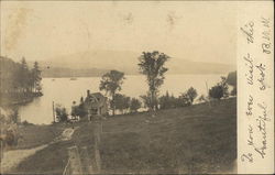 Residence on Lake Postcard