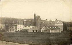 Large Industrial Buildings Postcard