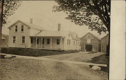 Farmhouse and Barns "B. A. Brown Egg Depot" Buildings Postcard Postcard Postcard