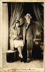 Portrait of African American Couple Postcard