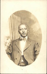 Portrait of an African American Man Postcard