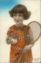 Prettiest Tennis Player Postcard