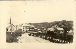 Main Street Copperfield, VT Postcard Postcard Postcard