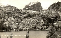 Mt. Hallett From Bear Lake Postcard