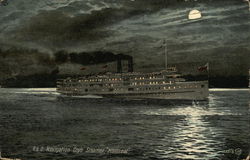 R&O Navigation Coy's Steamer "Montreal" Postcard